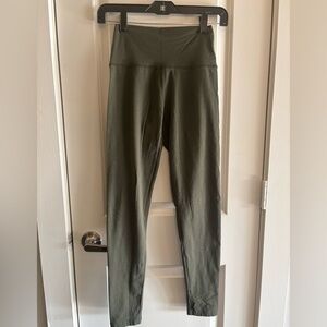 Aerie Dark Olive High-Rise Leggings